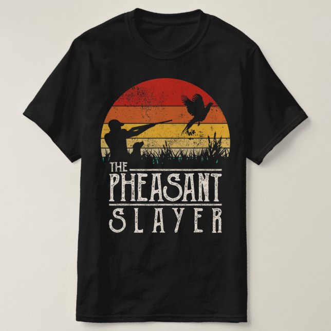 Camiseta Vintage Sunset Retro estilo Pheasa (Diseño del anverso)