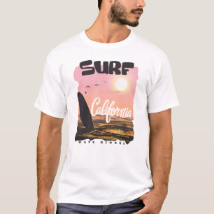 Camiseta Vintage Sunset Surf California
