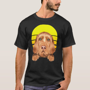 Camiseta Vintage Sunset Wirehaded Vizsla Dog