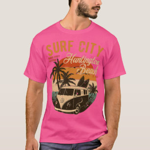 Camiseta Vintage Surf City Huntington Beach Naranja County 