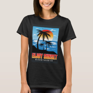 Camiseta Vintage Surfer Retro Surfing Beach vacaciones de v