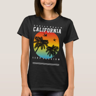 Camiseta Vintage Surfer Retro Surfing Beach vacaciones de v