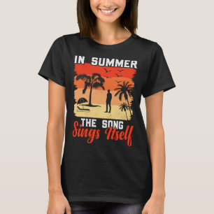 Camiseta Vintage Surfer Retro Surfing Beach vacaciones de v