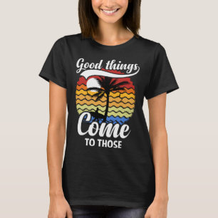 Camiseta Vintage Surfer Retro Surfing Beach vacaciones de v