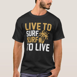 Camiseta Vintage Surfer Retro Surfing Beach vacaciones de v