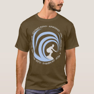 Camiseta Vintage Surfing Avers Fan Beach Colombia