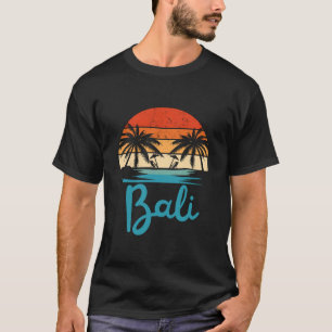 Camiseta Vintage Surfing Bali Beach Indonesia
