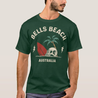 Camiseta Vintage Surfing Bells Beach Australia Retro Surf S