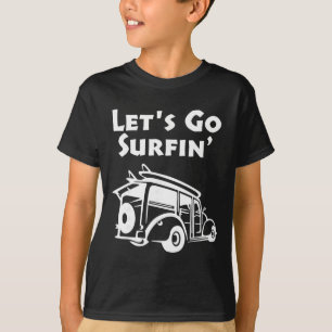 Camiseta Vintage Surfing Océano Pacífico Tabla de Surf Esta