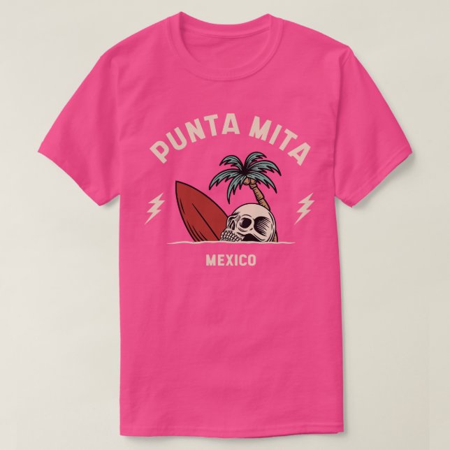 Camiseta Vintage Surfing Punta Mita México (Diseño del anverso)