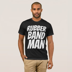Camiseta VINTAGE T-Shirts Tees DE HOMBRE DE BANDA DE GOMA