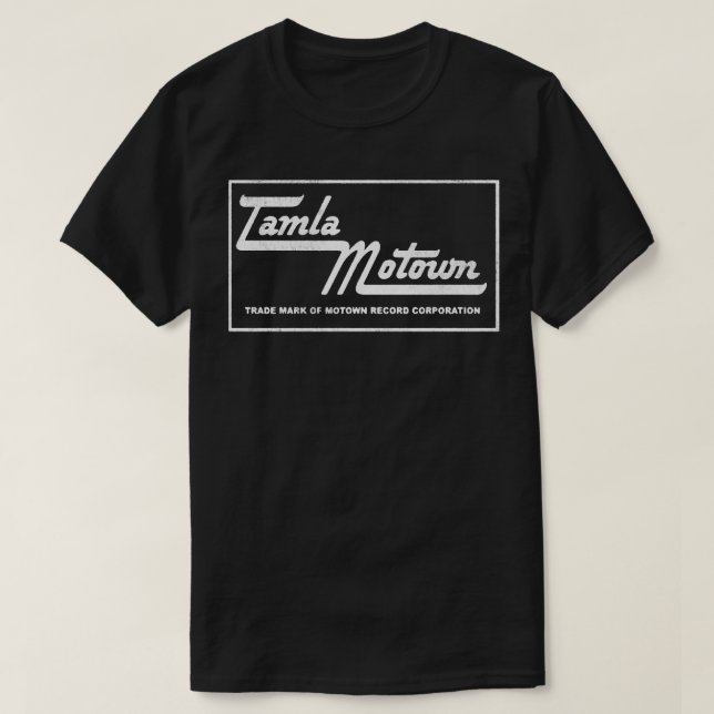 Camiseta Vintage Tamla motown (Diseño del anverso)