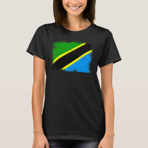 Camiseta Vintage Tanzania, Bandera de la República Unida de