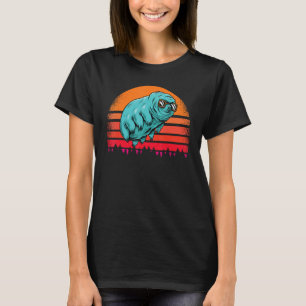 Camiseta Vintage Tardigrade Microbiología del Amanecer Oso 