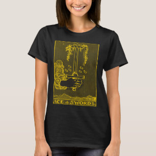 CAMISETA VINTAGE TAROT CARDS SOWRD ACE