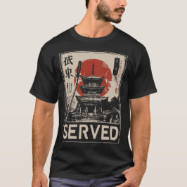 Camiseta Vintage Temple Service | Arte de honor militar