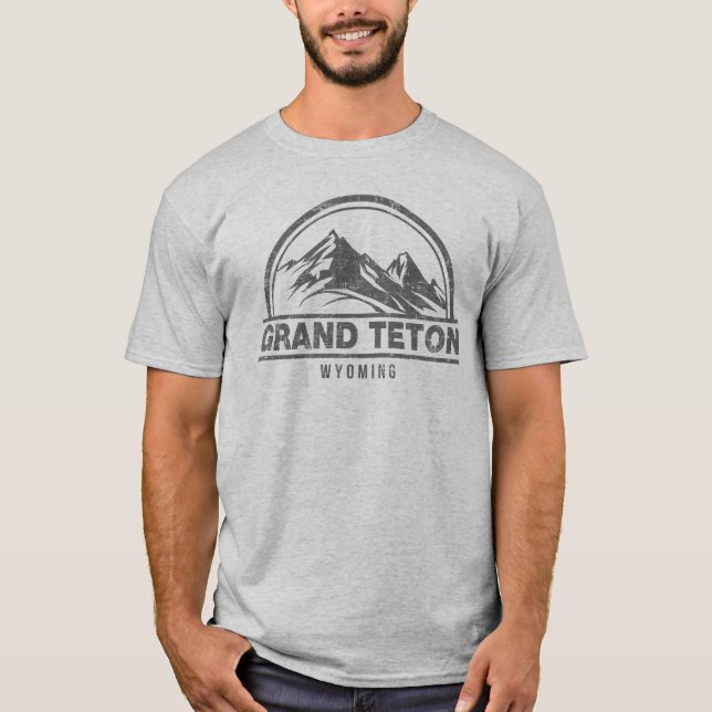 Camiseta Vintage Teton magnífico (Anverso)