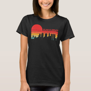Camiseta Vintage Thailand Vacation Asia Sunset Bangkok Sukh