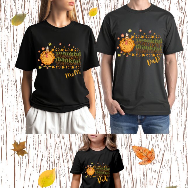 Camiseta Vintage Thanking Turkey Thankending AI Design (Subido por el creador)
