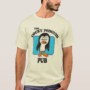 Camiseta Vintage The Cocky Penguin Pub