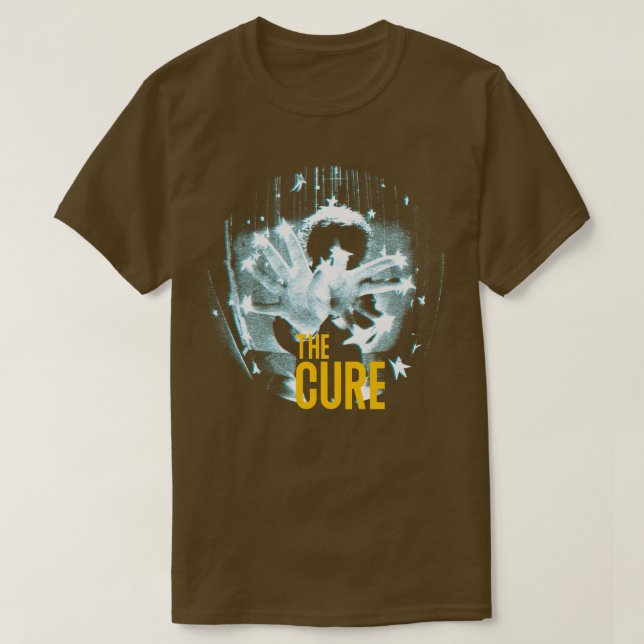 Camiseta vintage The cure bootleg (Diseño del anverso)