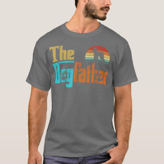 Camiseta Vintage The Dogfather Standard Schnauzer Dog Dueño