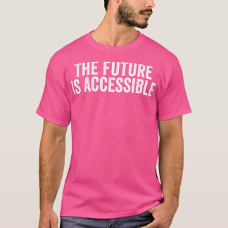 Camiseta Vintage The Future is Accesible White Tapestry