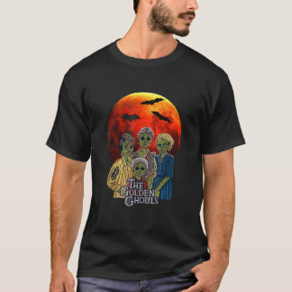 Camiseta Vintage The Golden Ghouls Personalizado Para Mujer