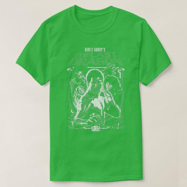 Camiseta Vintage The Last Dragon Halftone TShirt (Diseño del anverso)