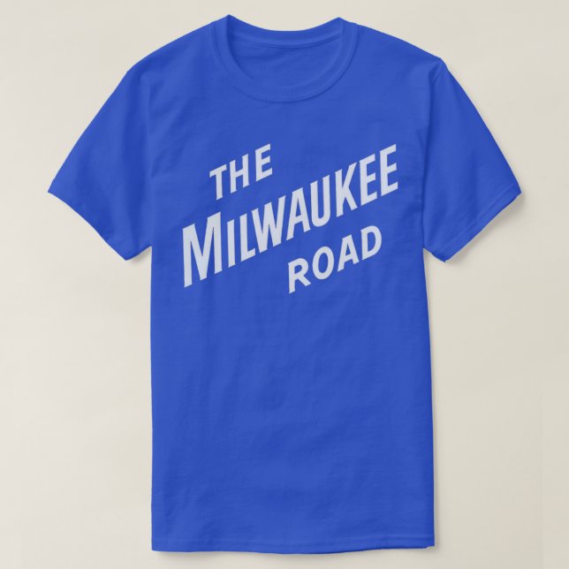 Camiseta Vintage The Milwaukee Road 2 (Diseño del anverso)