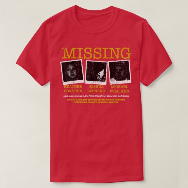 Camiseta Vintage The Missing Witch  (Diseño del anverso)
