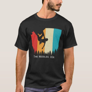 Camiseta Vintage The Needles USA Rock Climbdering Boulderin