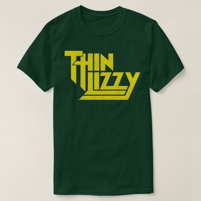 Camiseta Vintage Thin Lizzy (Diseño del anverso)