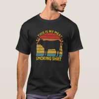Vintage This Is My Meat Smoking Cool Grilling BBQ