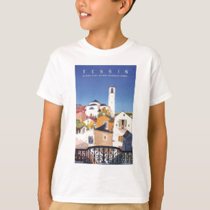 Camiseta Vintage Ticino Tessin Canton Suiza