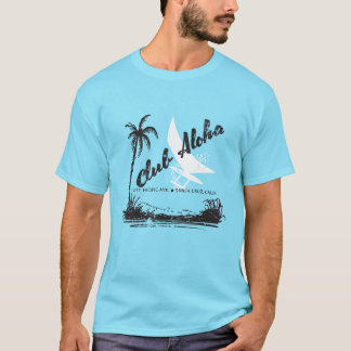 Camiseta Vintage Tiki Bar Club Aloha