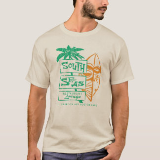 Camiseta Vintage Tiki Bar South Seas Lounge