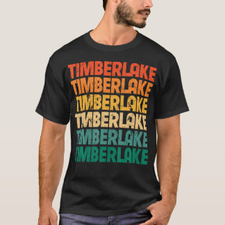Camiseta Vintage Timberlake Nombre I Love Timberlake Re