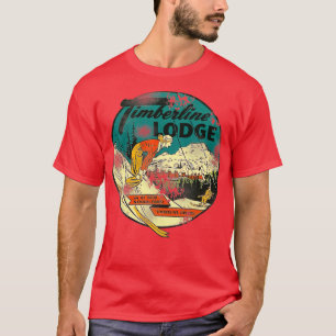 Camiseta Vintage Timberline Lodge Mt Hood