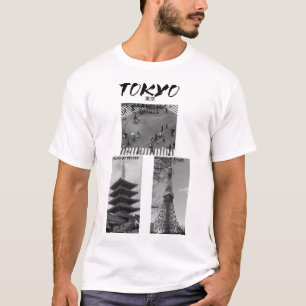 Camiseta Vintage Tokio Japón Ropa Urbana Japones