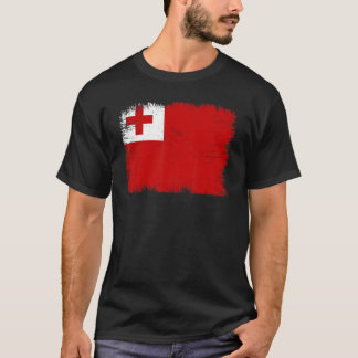 Camiseta Vintage Tonga Flag Tongan Independence Day