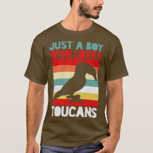 Camiseta Vintage Toucan Lover Toucan Bird Tropical