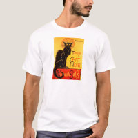 Vintage Tournee de Chat Noir Gato Negro