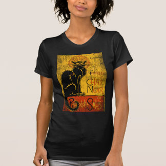 Camiseta Vintage Tournee du Chat Noir Black Cat Halloween