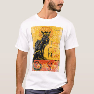 Camiseta Vintage Tournee du Chat Noir Black Cat Halloween
