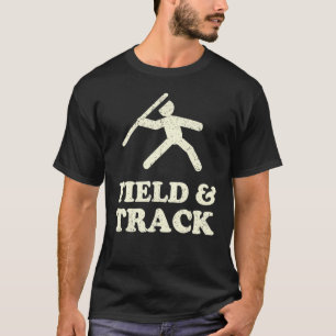 Camiseta Vintage Track & Field Throwing Coach Javelin Shot
