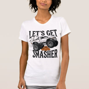 Camiseta Vintage Trituradora de Camión Monstruo de