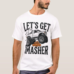 Camiseta Vintage Trituradora de Camión Monstruo de