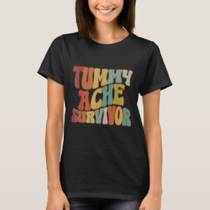 Camiseta Vintage Tummy Ache Survivor Stomachache IBS Hombre