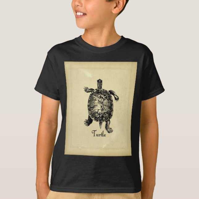 CAMISETA VINTAGE TURTLE (Anverso)